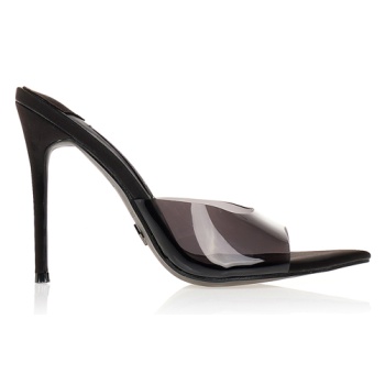 mules tsoukalas με ανοιχτή μύτη μαυρο