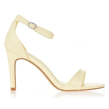 πέδιλα κίτρινα με μπαρέτα κιτρινο σε προσφορά