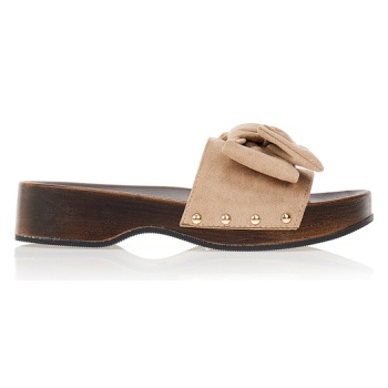 πλατφόρμες σαμπό πούρο με σουέτ φάσα σε προσφορά