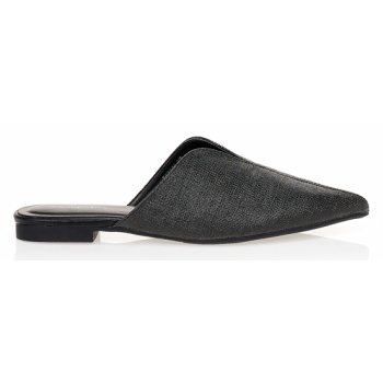 mules tsoukalas μαύρα μυτερά μαυρο σε προσφορά