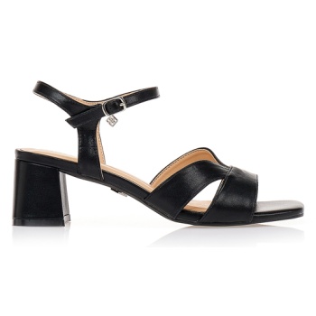 πέδιλα tsoukalas μαύρα με χοντρό