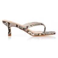  πέδιλα tsoukalas animal print φιδι