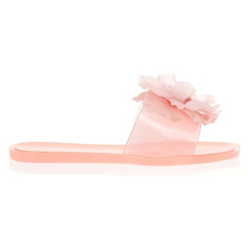 παντόφλες με διαφάνεια και διακοσμητικό σε προσφορά