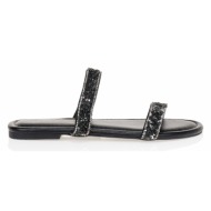  σανδάλια tsoukalas δερματίνη μαυρο