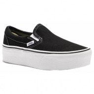  vans sneakers ua classic slip-on - black-vn0a7q5rbmx1-123-black