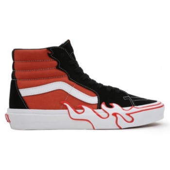 vans sneakers ua sk8-hi flame dkgrn 