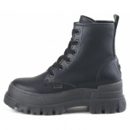  buffalo μπότες- μποτάκια aspha rld men - black-buf1400003-m-323-black