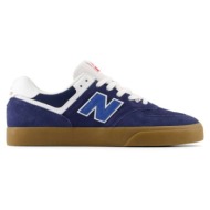  new balance sneakers 574 - παπουτσι skate - blue-nbnm574vby-124-blue