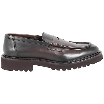 doucal`s ανδρικά δερμάτινα loafers