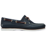  timberland ανδρικά boat shoes classic 2-eye - tb0740364841-** μπλε σκούρο