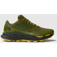  the north face ανδρικά sneakers running μονόχρωμα `vectiv™ levitum trail` - nf0a5jcmrmo1 λαδί