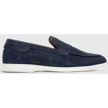 ambitious ανδρικά suede loafers `dan` 