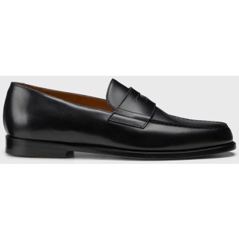 doucal`s ανδρικά δερμάτινα loafers 