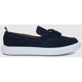 boss shoes ανδρικά suede loafers 