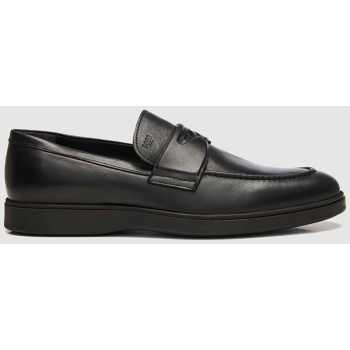 boss shoes ανδρικά δερμάτινα loafers 