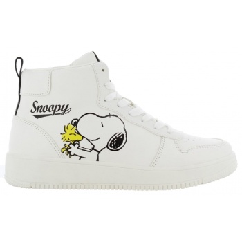 snoopy peanuts μποτάκι 36-40 - λευκό