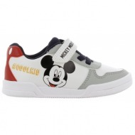  mickey mouse sneaker 24-30 - λευκό - mk003040/01