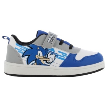 sonic sneaker 25-33 - λευκο/μπλε
