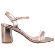  iqshoes γυναικείο πέδιλο 18.105.y5672 μπρονζέ - bronze