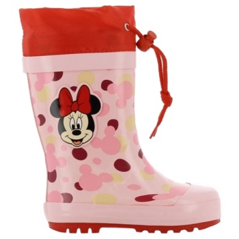 minnie mouse γαλότσα 22-30 - ροζ