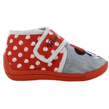 minnie mouse παντόφλα 24-32 - κοκκινο