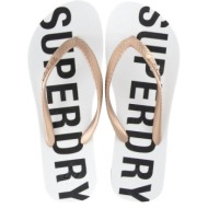  superdry code essential flip flop σαγιονάρα s-l - λευκό