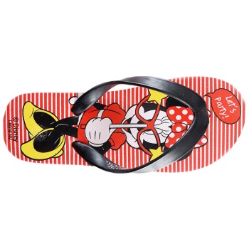 minnie mouse σαγιονάρα 24-32 - κοκκινο