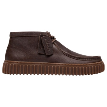 clarks torhill hi μποτάκι 41-46 - καφε