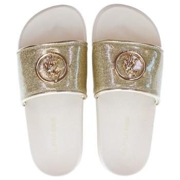 us polo ivy002a σαγιονάρα 36-41 - χρυσο