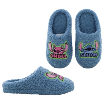 lilo & stitch παντόφλα 30-39 - σιέλ