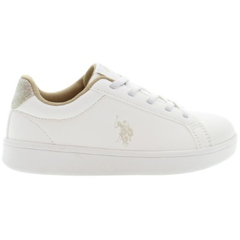 us polo trace008 sneaker 27-34 - λευκό