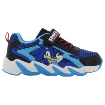 sonic αθλητικό με φωτάκι 25-33 - μαυρο