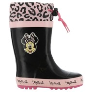  minnie mouse γαλότσα 24-32 - μαυρο