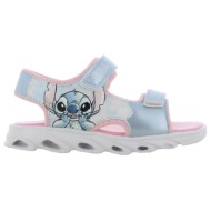  lilo & stitch πέδιλο με φωτάκι 24-32 - σιέλ