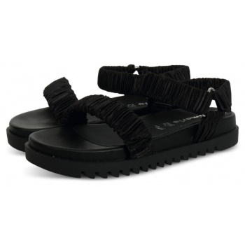 tamaris sandal flat μαύρο σε προσφορά