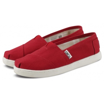 toms classic red canvas 10010534 ss18 σε προσφορά