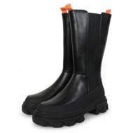  only tola tall chunky boot μαύρο