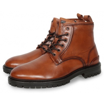 pepe jeans ned boot relief κονιάκ σε προσφορά