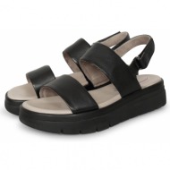  tamaris comfort sandal flat μαύρο