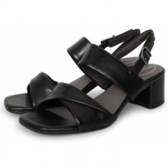  tamaris comfort sandal heel μαύρο