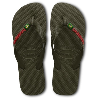 havaianas brasil logo χακί σε προσφορά