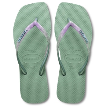 havaianas square glitter ανοιχτό πράσινο σε προσφορά