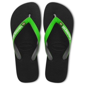 havaianas brasil mix μαύρο / πράσινο σε προσφορά