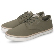  s.oliver canvas sneakers λαδί