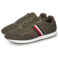  tommy hilfiger core lo runner χακί