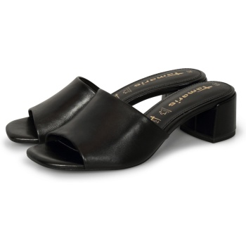 tamaris classic heeled mules μαύρο