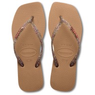  havaianas square logo χρυσό