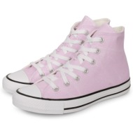  converse chuck taylor all star washed canvas απαλό ρόζ