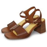  tamaris classic heeled sandals κονιάκ