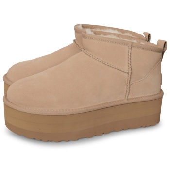 ugg classic ultra mini platform μπεζ σε προσφορά